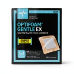 Medline Silicone Foam Wound Dressing Absorbent Gel Core-0