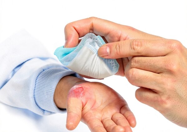 CARBOU Super Absorbent Wound Dressing Non Adhesive-4