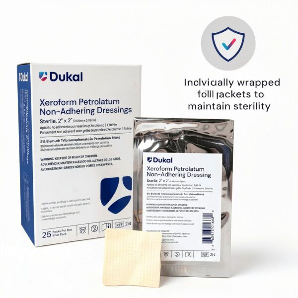 Dukal Non Adherent Wound Dressing Sterile Petrolatum-5