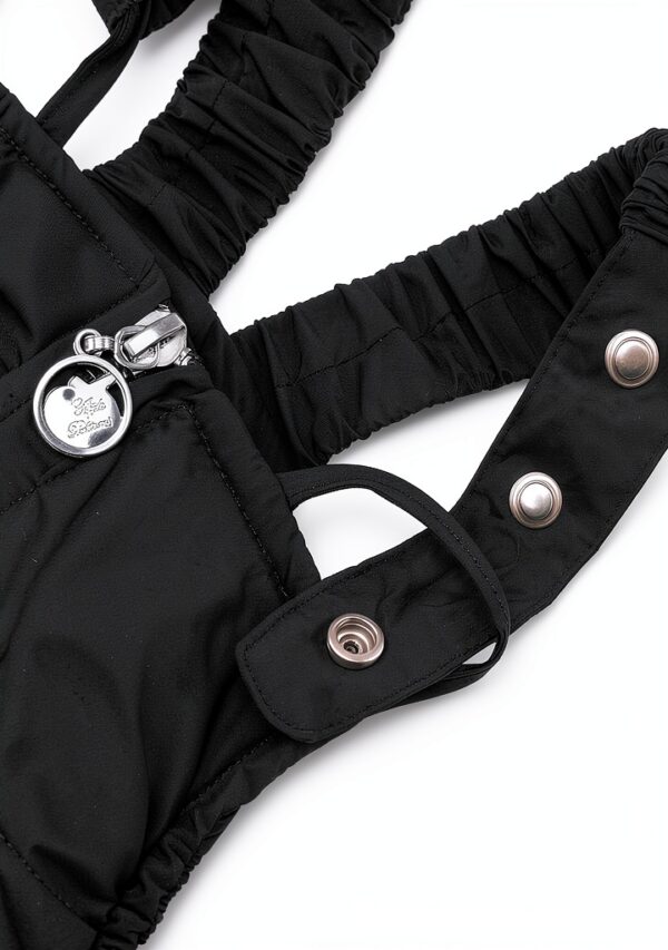 iiniim Baby Girls Snow Pants Soft Polyester Warm Overall-3