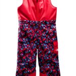 Baby Girls Fleece Snow Pants Hook Closure Machine Washable-0