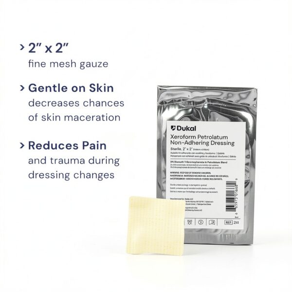 Dukal Non Adherent Wound Dressing Sterile Petrolatum-3