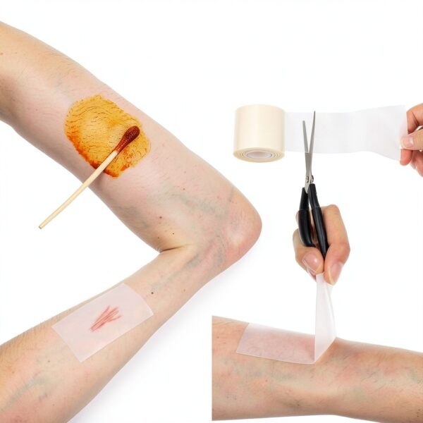 YHOVID Hydrocolloid Roll Waterproof Wound Dressing Bandages-7