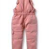 Baby Insulated Snow Bib Waterproof Windproof Girls Winter-1