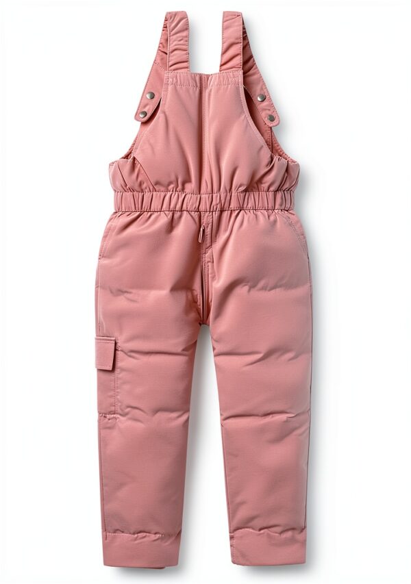 Baby Insulated Snow Bib Waterproof Windproof Girls Winter-1