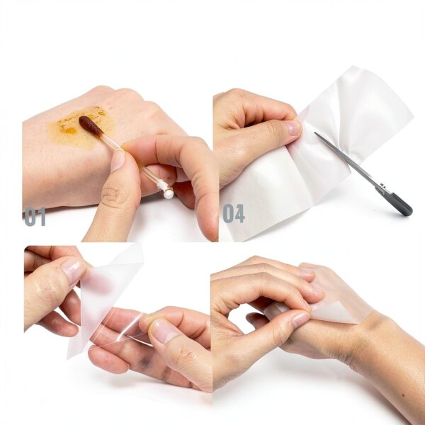 Wifamy Hydrocolloid Dressing Breathable Wound Care Roll-6