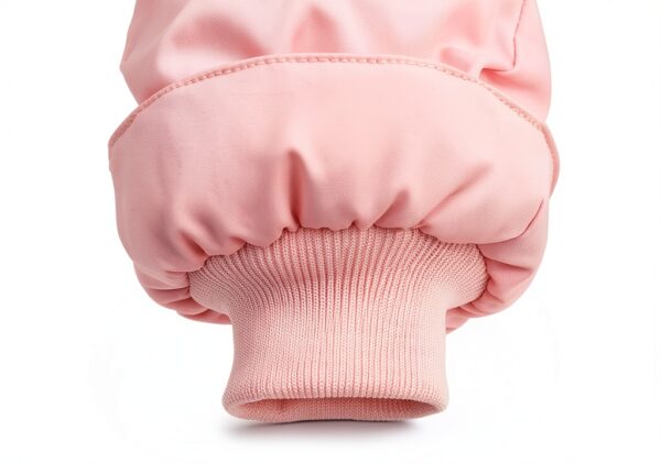 Toddler Snow Pants Polyester Elastic Suspenders Pink Black-5