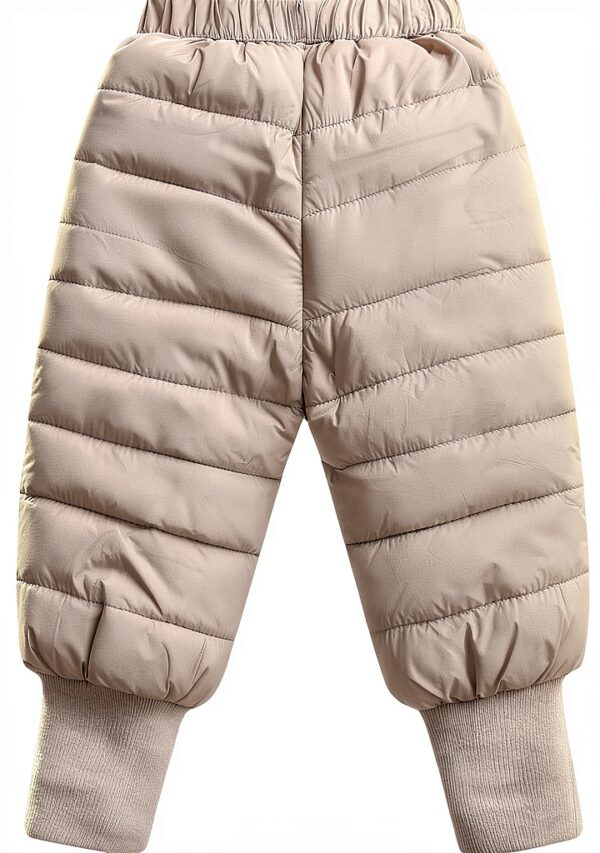 Happy Cherry Kids Snow Pants Elastic Waist Windproof-3