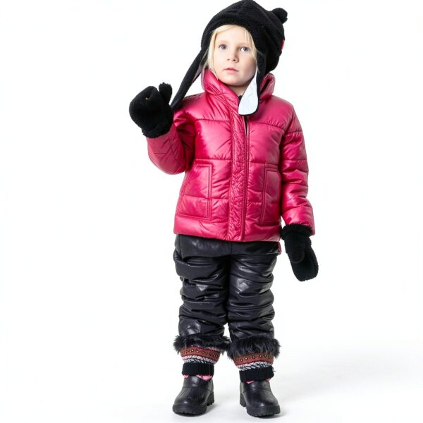 Kids Snow Pants Lightweight Insulation Water Repellent Girls-3