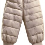 Happy Cherry Kids Snow Pants Elastic Waist Windproof-0