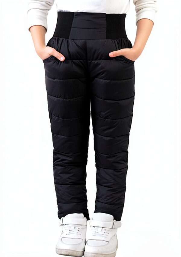 Mercatoo Baby Snow Bib Polyester Warm Design Boys Girls-0