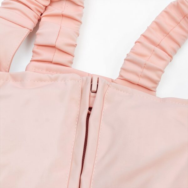 Baby Insulated Snow Bib Waterproof Windproof Girls Winter-3