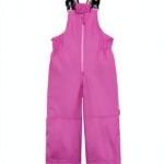 Kamik Waterproof Breathable Snow Pants for Kids Blush Color-0