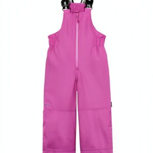 Kamik Waterproof Breathable Snow Pants for Kids Blush Color-0