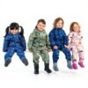 Twinklebelle Kids Waterproof Fleece Lined Rain Snow Pants-5