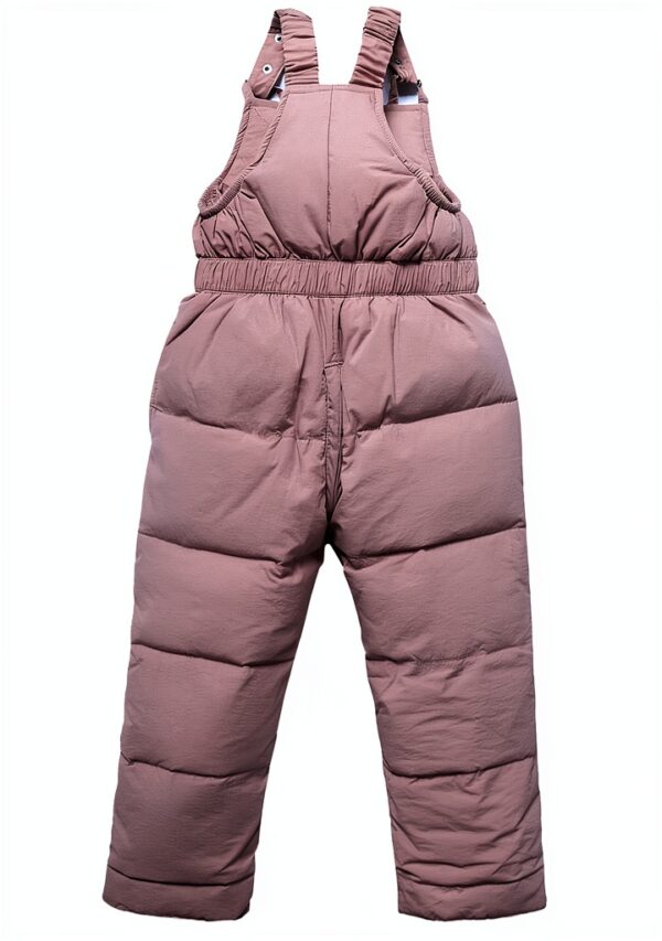 Generic Boys Snowsuit Insulated Waterproof Winter Bib-2