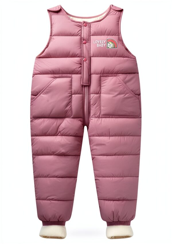 Happy Cherry Girls Down Pants Waterproof Windproof Snow-0