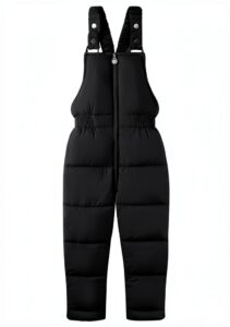 JEATHA Baby Girls Snow Pants Soft Polyester Warm Overall-0