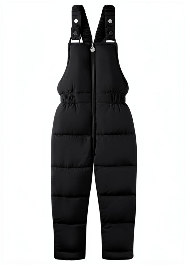 JEATHA Baby Girls Snow Pants Soft Polyester Warm Overall-0