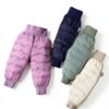 Baby Snow Pants Polyester Windproof Warm Toddler Winter Wear-4