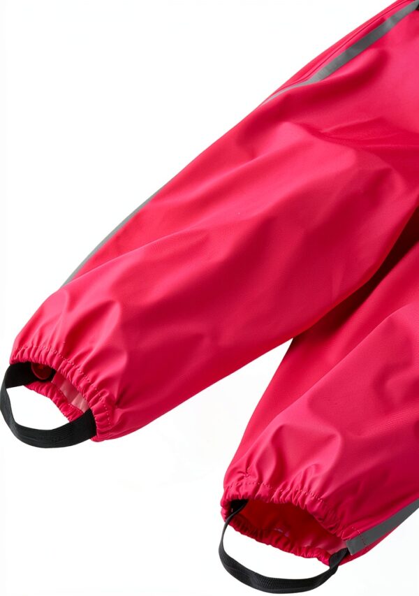 Reima Waterproof Adjustable Girls Rain Pants Reflective-4