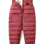 Toddler Snowsuit Fleece Winter Jumpsuit Baby Boys Girls-0