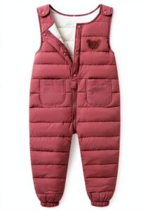 Toddler Snowsuit Fleece Winter Jumpsuit Baby Boys Girls-0
