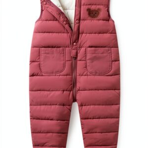 Toddler Snowsuit Fleece Winter Jumpsuit Baby Boys Girls-0