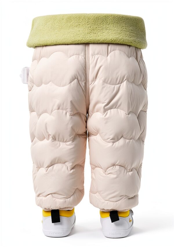 Baby Snow Pants Polyester Windproof Warm Toddler Winter Wear-1