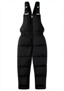 iiniim Baby Girls Snow Pants Soft Polyester Warm Overall-0