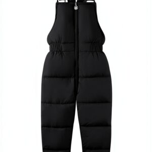 iiniim Baby Girls Snow Pants Soft Polyester Warm Overall-0