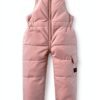 Baby Insulated Snow Bib Waterproof Windproof Girls Winter-0