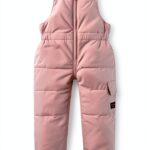 Baby Insulated Snow Bib Waterproof Windproof Girls Winter-0